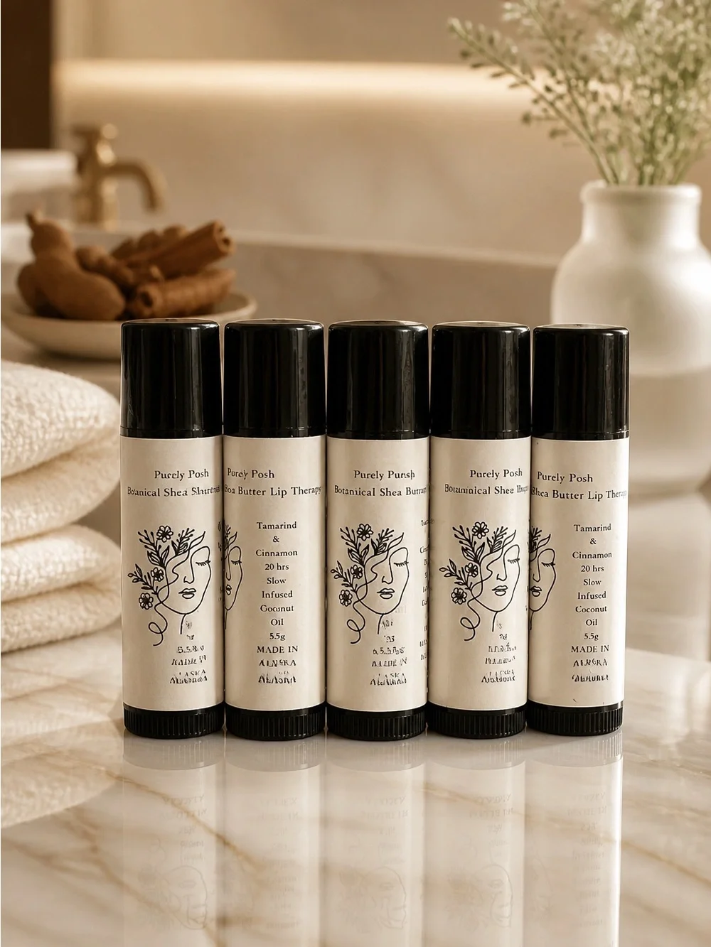 Cactus Blossom Gift Set | Eco Soy Candle & Botanical Lip Therapy Duo Alaska-Made